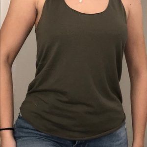 Forest Green Racerback Tank